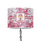 Pink Camo 8" Drum Lamp Shade - Poly-film (Personalized)