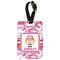Pink Camo Aluminum Luggage Tag (Personalized)