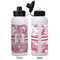 Pink Camo Aluminum Water Bottle - White APPROVAL