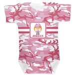 Pink Camo Baby Bodysuit (Personalized)