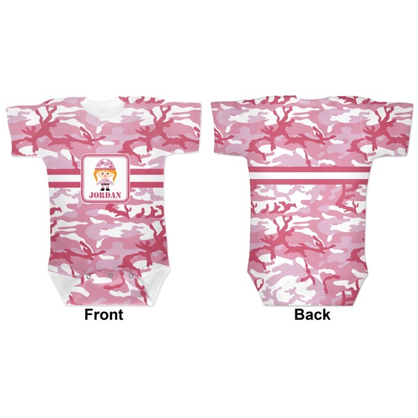 Pink Camo Baby Bodysuit Approval