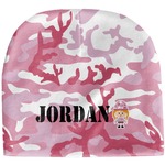 Pink Camo Baby Hat (Beanie) (Personalized)