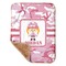Pink Camo Sherpa Baby Blanket - 30" x 40" w/ Name or Text