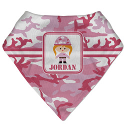 Pink Camo Bandana Bib (Personalized)