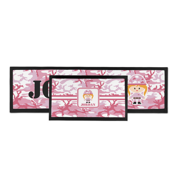 Pink Camo Bar Mat - Parent Main