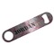 Pink Camo Bar Bottle Opener - Silver w/ Name or Text