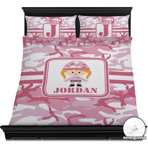 Pink Camo Bedding Set (Queen) - Duvet