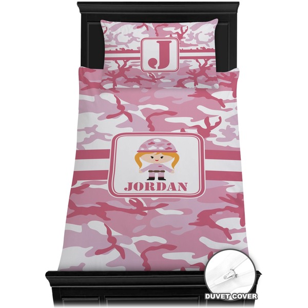 Pink Camo Bedding Set (Twin) - Duvet