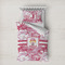 Pink Camo Duvet Cover Set - Twin XL (Personalized)