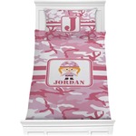 Pink Camo Comforter Set - Twin XL (Personalized)