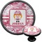 Pink Camo Cabinet Knob (Black) (Personalized)