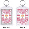 Pink Camo Bling Keychain (Front + Back)