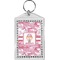 Pink Camo Bling Keychain (Personalized)