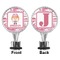 Pink Camo Bottle Stopper - Front and Back