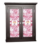 Pink Camo Cabinet Decal - Medium (Personalized)