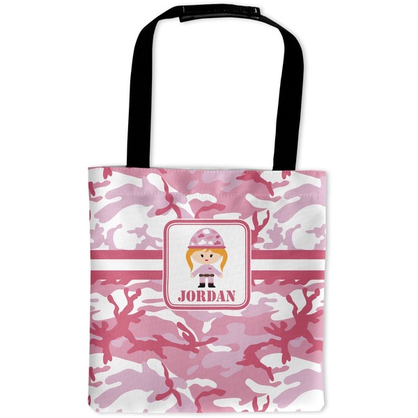 Custom Pink Camo Auto Back Seat Organizer Bag (Personalized)