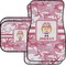 Pink Camo Car Floor Mats Set - 2 Front & 2 Back (Personalized)
