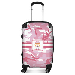 Pink Camo Suitcase (Personalized)