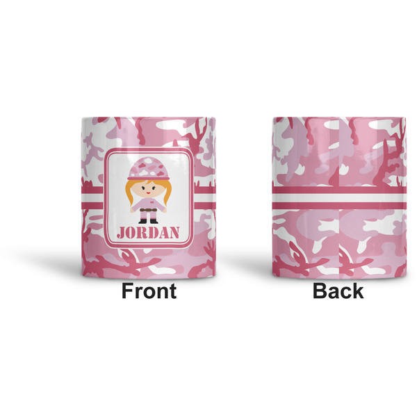 Pink Camo Ceramic Pen Holder - Apvl