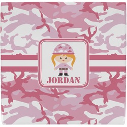 Pink Camo Ceramic Tile Hot Pad (Personalized)