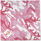 Pink Camo Cloth Napkins - Personalized Dinner (Full Open)