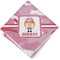 Pink Camo Cloth Napkins - Personalized Lunch (Folded Four Corners)