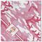 Pink Camo Cloth Napkins - Personalized Lunch (Single Full Open)