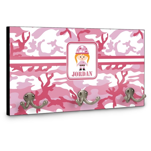 Pink Camo Coat Hanger Main