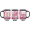 Pink Camo Coffee Mug - 11 oz - Black APPROVAL