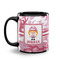 Pink Camo Coffee Mug - 11 oz - Black