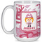 Pink Camo Coffee Mug - 15 oz - White Full