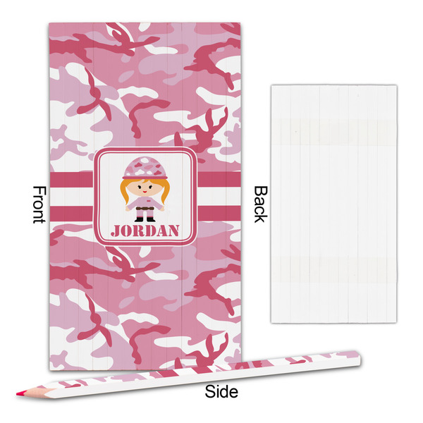 Pink Camo Colored Pencils - Approval