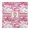 Pink Camo Comforter - Queen - Front