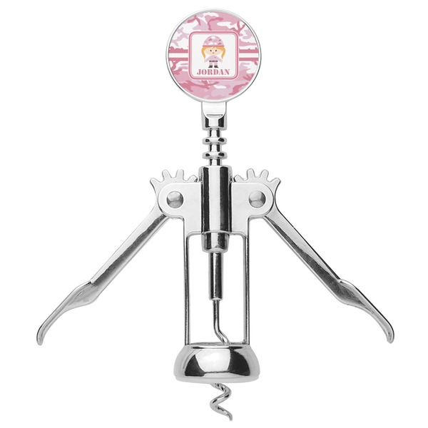 Pink Camo Corkscrew - Alt