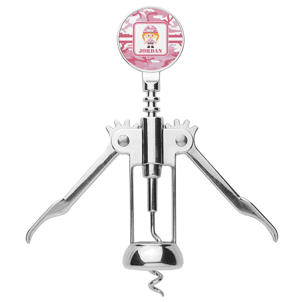 Pink Camo Corkscrew - Alt