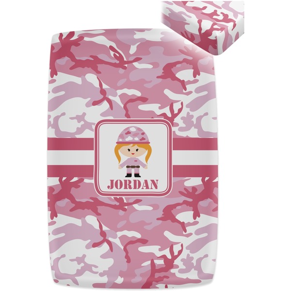 Pink Camo Crib Fitted Sheet - Apvl
