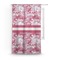 Pink Camo Curtain With Window and Rod