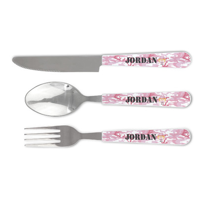 Pink Camo Cutlery Set (Personalized)