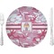 Pink Camo 10" Glass Lunch / Dinner Plates - Single or Set (Personalized)