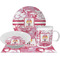 Pink Camo Dinner Set - 4 Pc (Personalized)