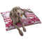Pink Camo Dog Bed - Large LIFESTYLE