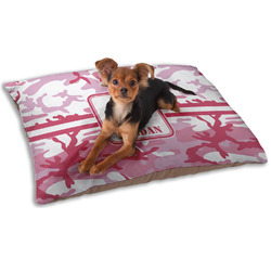 Pink Camo Dog Bed - Small w/ Name or Text