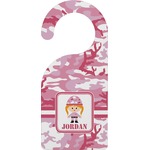 Pink Camo Door Hanger (Personalized)