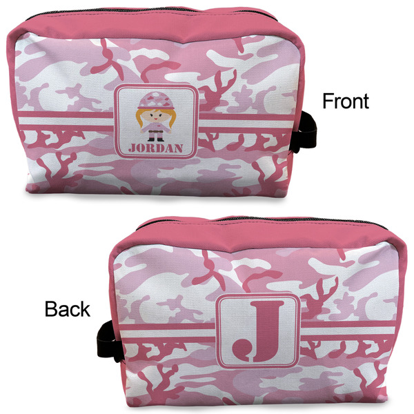Pink Camo Dopp Kit - Approval