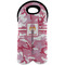 Pink Camo Double Wine Tote - Front (new)