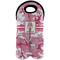 Pink Camo Wine Tote Bag (2 Bottles) (Personalized)