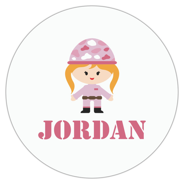 Pink Camo Drink Topper - Large - Single