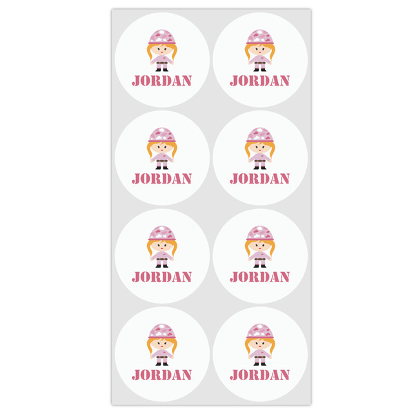 Pink Camo Drink Topper - Medium - Set of 12