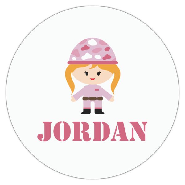 Pink Camo Drink Topper - Small - Single