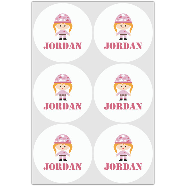 Pink Camo Drink Topper - XLarge - Set of 6